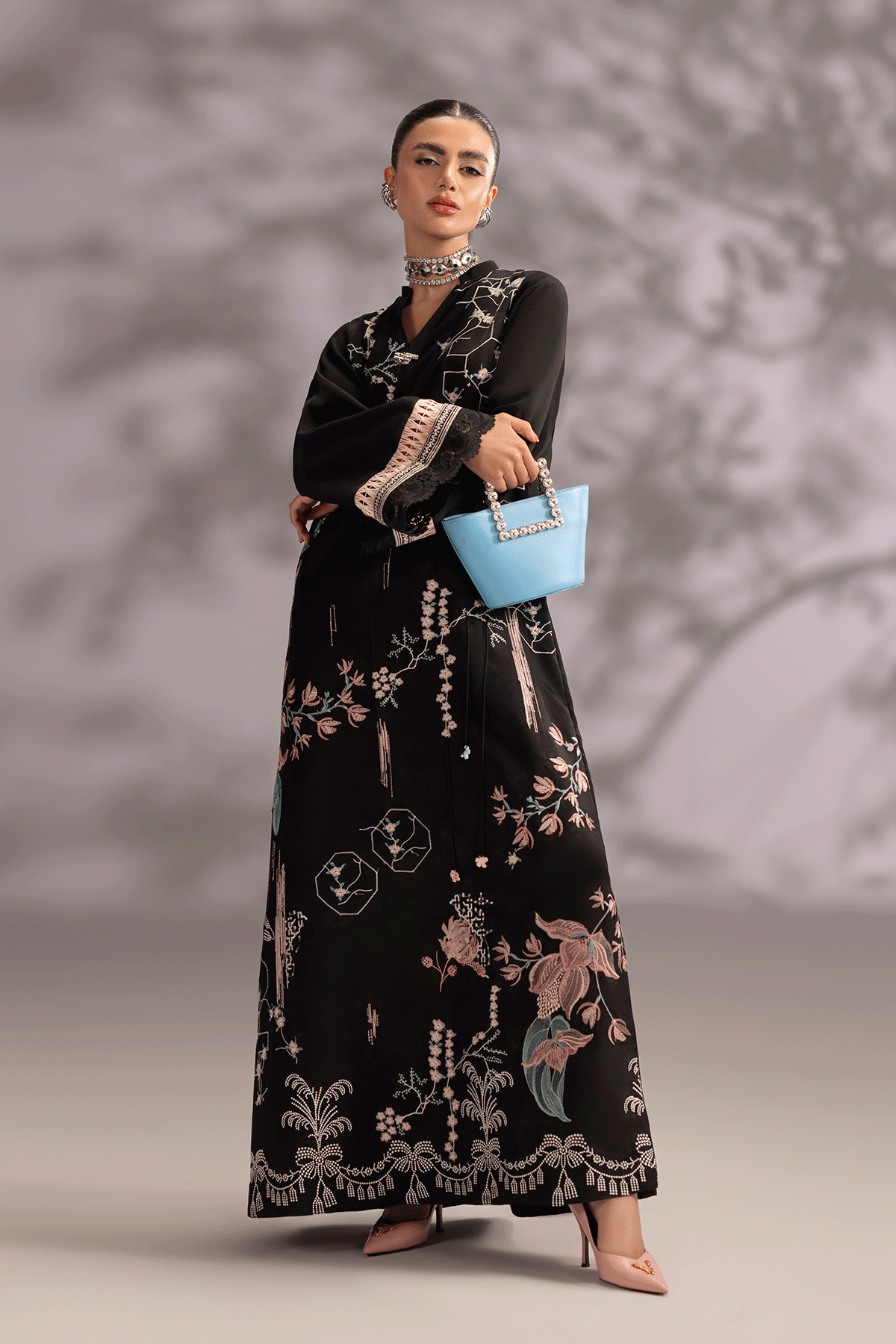 Erum Khan | Summer Whisper | Lady Charm - Designer Dress - Type : Ladies Clothes - Available at Libayah - 100% Original