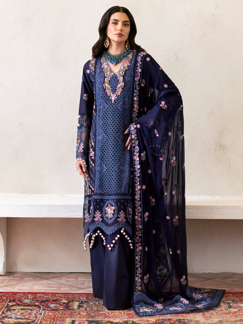 Mahnur | Sophie Luxury Lawn 25 | Blake by Mahnur - Designer Dress - Type: Ladies Clothes - Available at Libayah - 100% Original