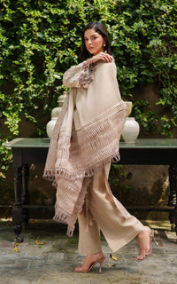 Asifa and Nabeel | Pashmina Luxe 25 | Blanc LWC25-03 by Asifa and Nabeel - Designer Dress - Type : Ladies Clothes - Available at Libayah - 100% Original 