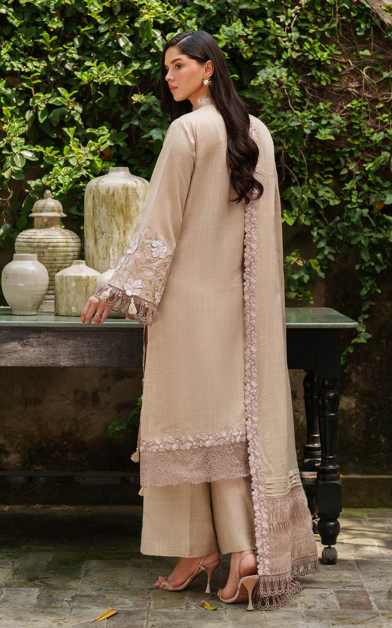 Asifa and Nabeel | Pashmina Luxe 25 | Blanc LWC25-03 by Asifa and Nabeel - Designer Dress - Type : Ladies Clothes - Available at Libayah - 100% Original 