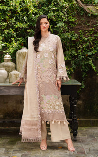 Asifa and Nabeel | Pashmina Luxe 25 | Blanc LWC25-03 by Asifa and Nabeel - Designer Dress - Type : Ladies Clothes - Available at Libayah - 100% Original 