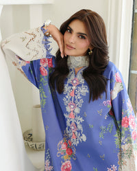 Roheenaz | Petals in Print | Bloom Portrait by Roheenaz - Designer Dress  - Type : Ladies Clothes - Available at Libayah - 100% Original 