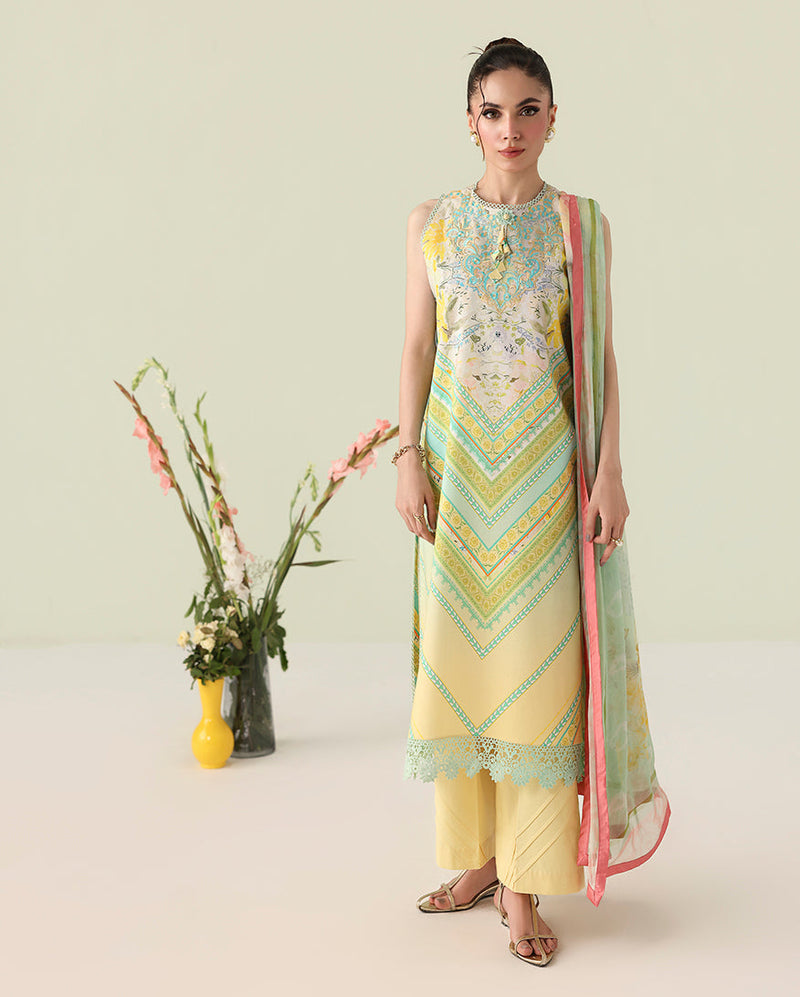 Roheenaz | Rosette Lawn | Bloomed Muse - Designer Dress - Type : Ladies Clothes - Available at Libayah - 100% Original