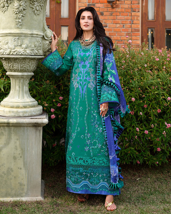 Mushq | Amoi Luxury Lawn | Blooming Romance - by Libayah - Registered Vendor of : Mushq - 100% Original Designer Dress