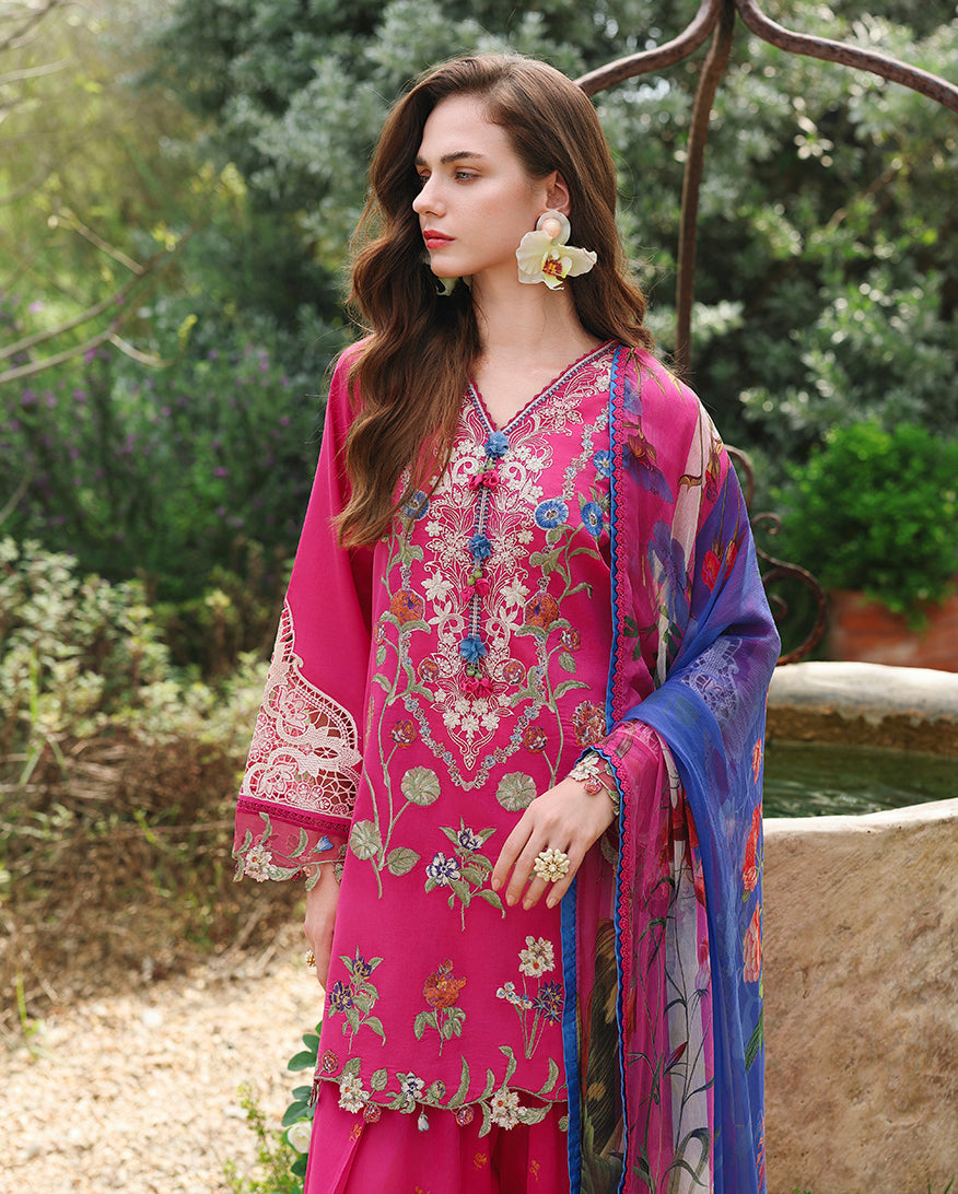 Mushq | The Secret Garden Lawn | Bloomveil by Mushq - Designer Dress  - Type : Ladies Clothes - Available at Libayah - 100% Original 