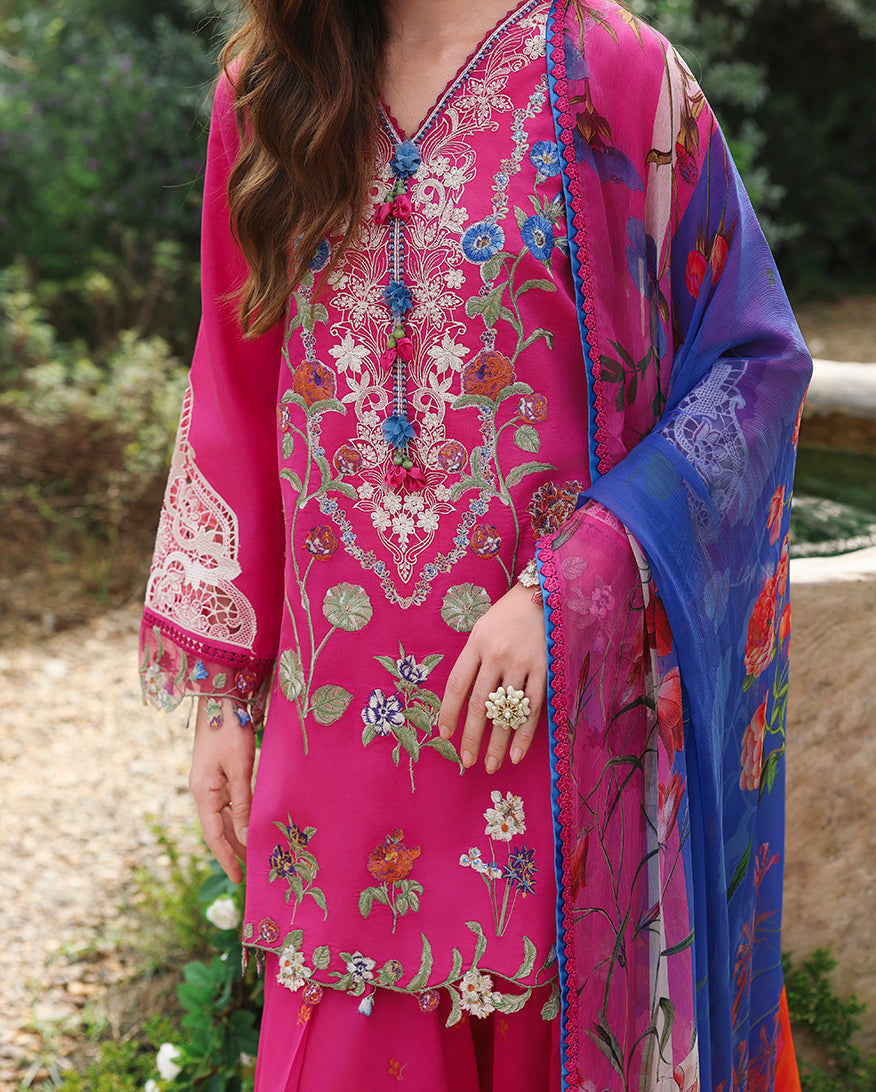Mushq | The Secret Garden Lawn | Bloomveil by Mushq - Designer Dress  - Type : Ladies Clothes - Available at Libayah - 100% Original 