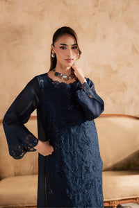 Batik | Festive Eid 26 | Blue Manila - by Libayah - Registered Vendor of : Batik - 100% Original Designer Dress