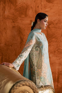 Batik | Festive Eid 26 | Blue Olaf - by Libayah - Registered Vendor of : Batik - 100% Original Designer Dress