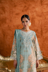 Batik | Festive Eid 26 | Blue Olaf - by Libayah - Registered Vendor of : Batik - 100% Original Designer Dress