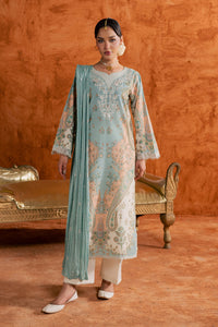 Batik | Festive Eid 26 | Blue Olaf - by Libayah - Registered Vendor of : Batik - 100% Original Designer Dress