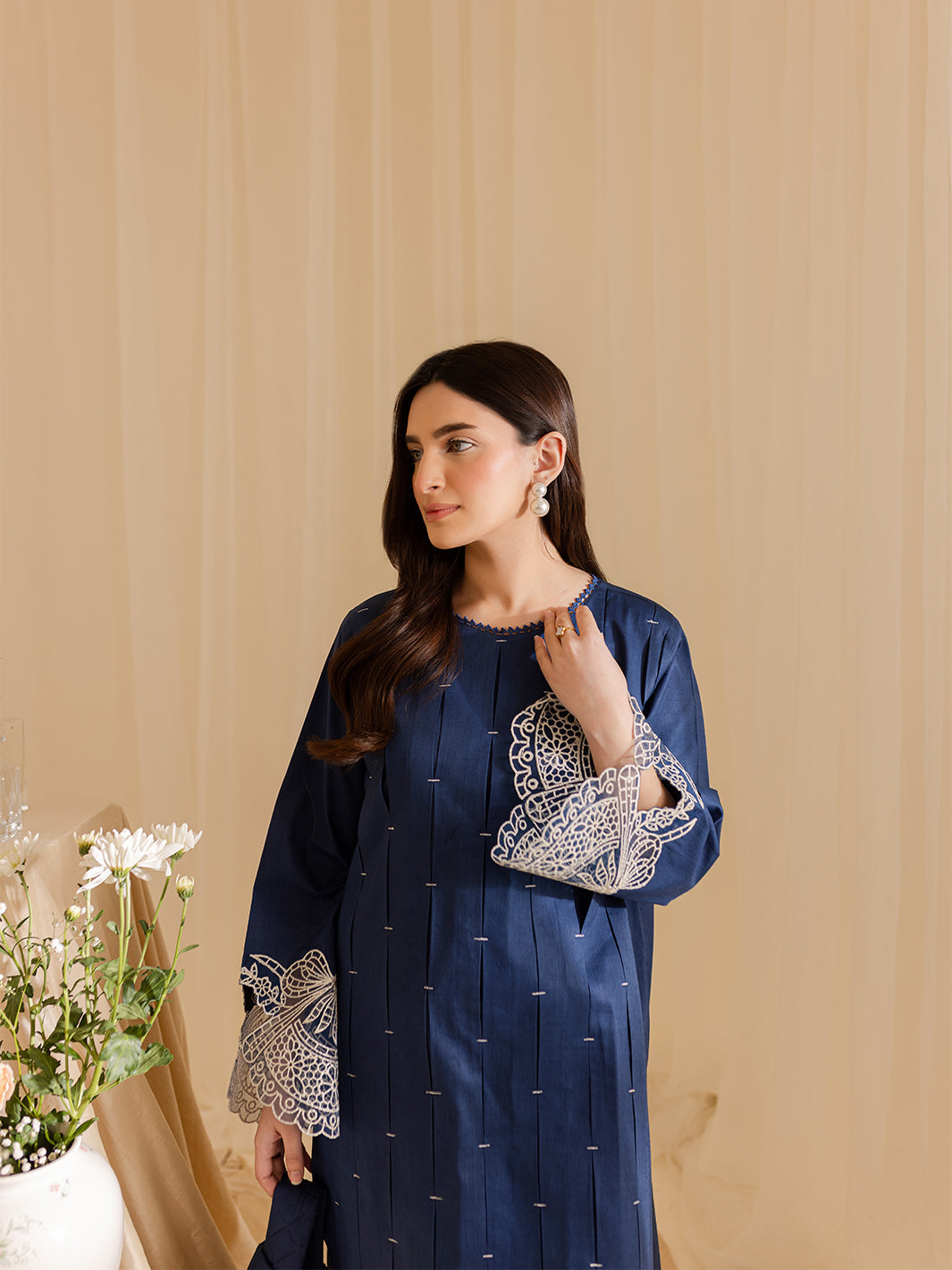 Mahnur | Petal Whispers Lawn Pret | Bluebell by Mahnur - Designer Dress - Type: Ladies Clothes - Available at Libayah - 100% Original