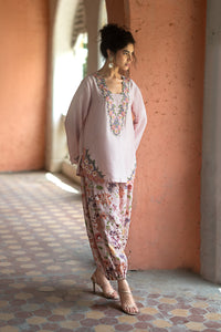 Zainab Chottani | Summer Edition 26 | Blush Fleur by Zainab Chottani - Designer Dress  - Type : Ladies Clothes - Available at Libayah - 100% Original 