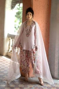 Zainab Chottani | Summer Edition 26 | Blush Fleur by Zainab Chottani - Designer Dress  - Type : Ladies Clothes - Available at Libayah - 100% Original 