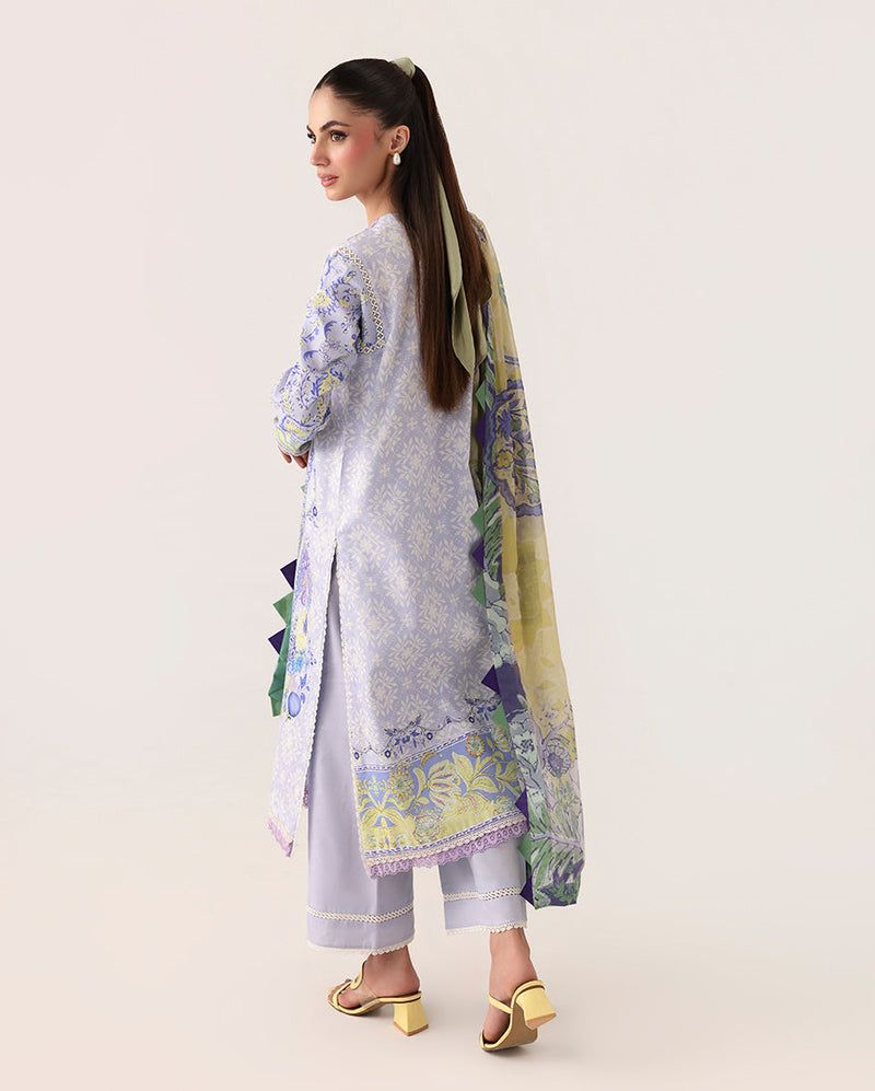 Roheenaz | Rosette Lawn | Blush Meadow - Designer Dress - Type : Ladies Clothes - Available at Libayah - 100% Original