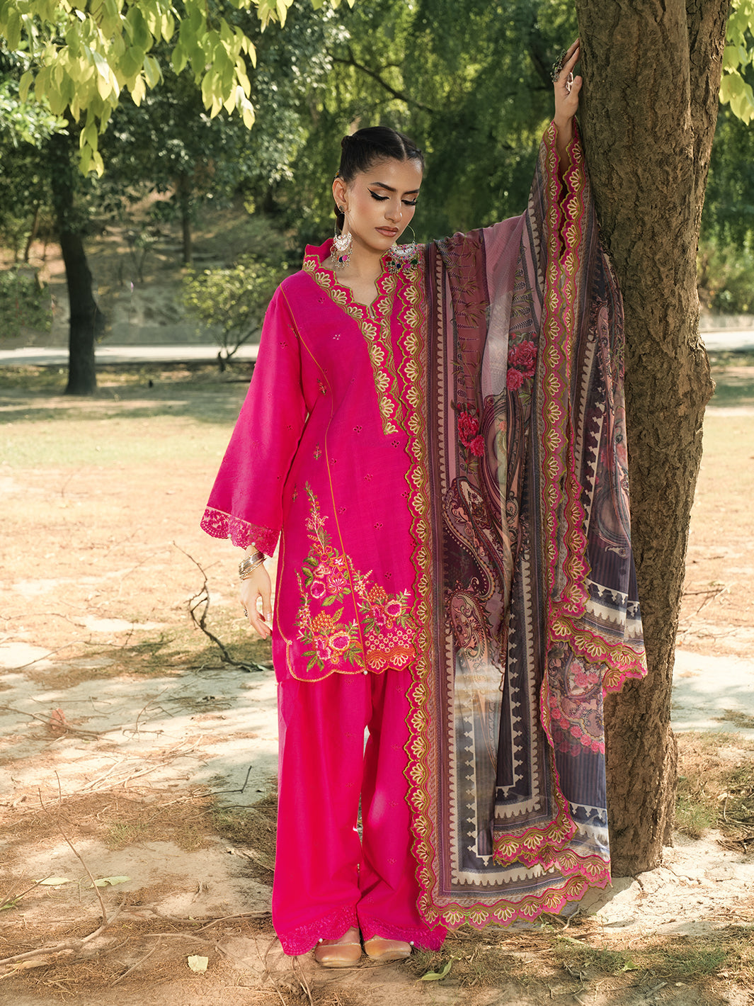 Hemstitch | The Garden Lawn | Blush Petal by Hemstitch - Designer Dress  - Type : Ladies Clothes - Available at Libayah - 100% Original 