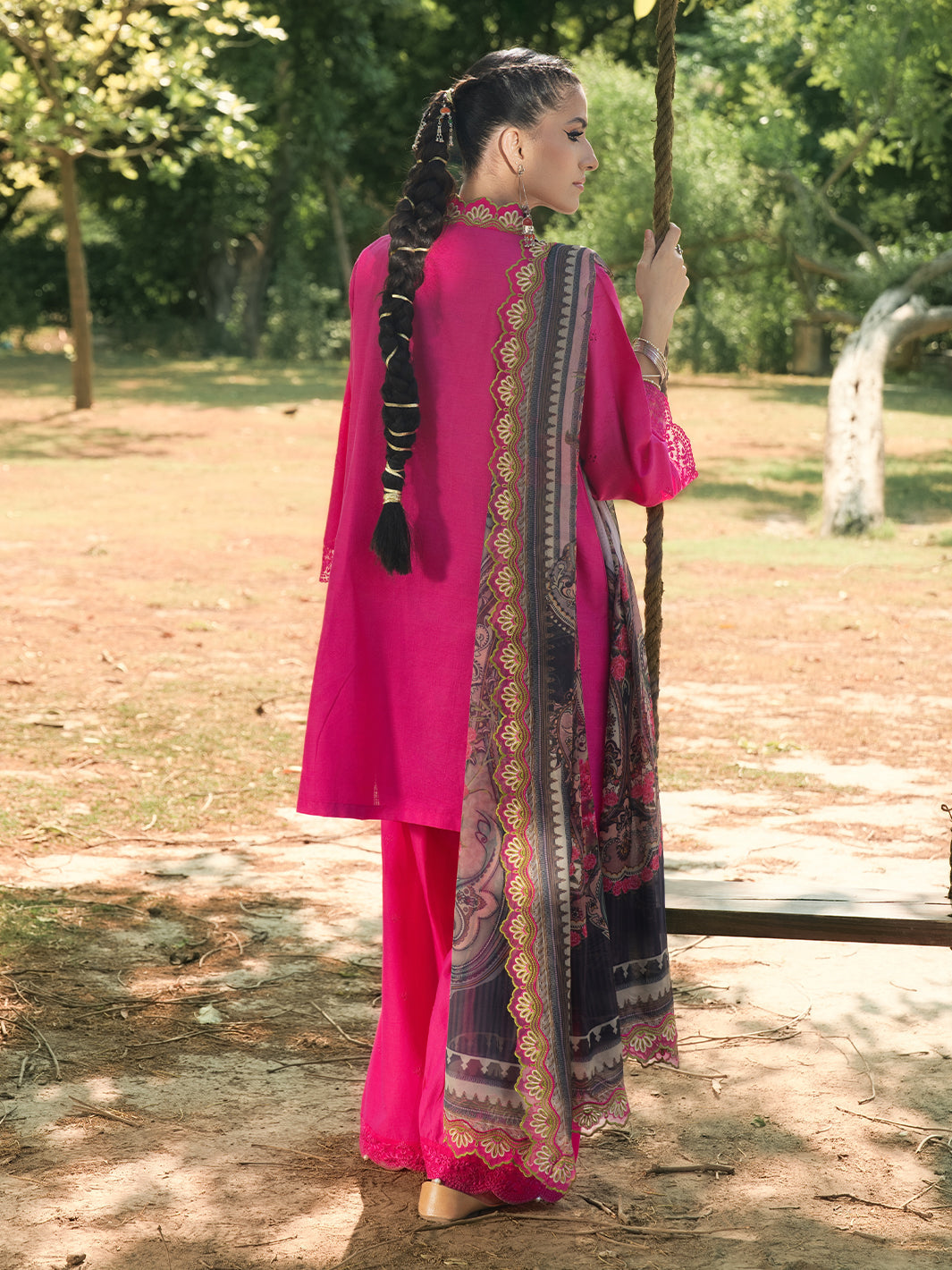 Hemstitch | The Garden Lawn | Blush Petal by Hemstitch - Designer Dress  - Type : Ladies Clothes - Available at Libayah - 100% Original 