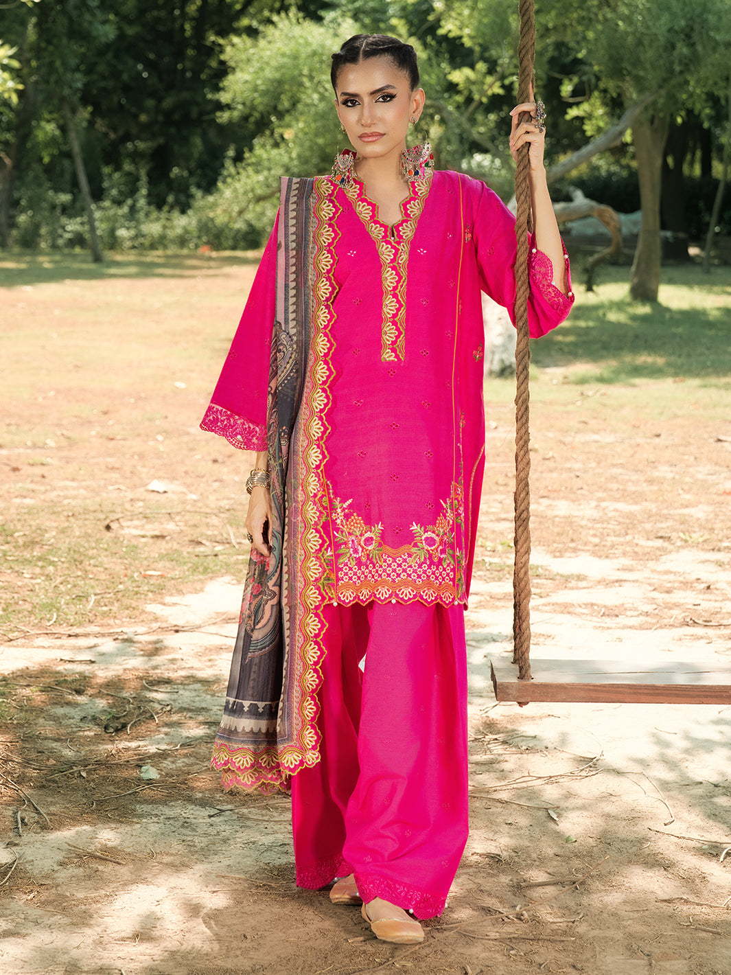 Hemstitch | The Garden Lawn | Blush Petal by Hemstitch - Designer Dress  - Type : Ladies Clothes - Available at Libayah - 100% Original 