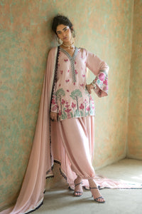 Zainab Chottani | Summer Edition 26 | Blush Serenade Balloon by Zainab Chottani - Designer Dress  - Type : Ladies Clothes - Available at Libayah - 100% Original 