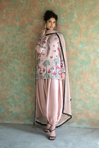 Zainab Chottani | Summer Edition 26 | Blush Serenade Balloon by Zainab Chottani - Designer Dress  - Type : Ladies Clothes - Available at Libayah - 100% Original 