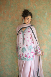 Zainab Chottani | Summer Edition 26 | Blush Serenade Balloon by Zainab Chottani - Designer Dress  - Type : Ladies Clothes - Available at Libayah - 100% Original 