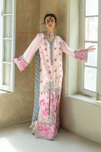 Zainab Chottani | Summer Edition 26 | Blush Serenade Kaftan by Zainab Chottani - Designer Dress  - Type : Ladies Clothes - Available at Libayah - 100% Original 