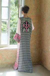 Zainab Chottani | Summer Edition 26 | Blush Serenade Kaftan by Zainab Chottani - Designer Dress  - Type : Ladies Clothes - Available at Libayah - 100% Original 