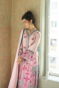 Zainab Chottani | Summer Edition 26 | Blush Serenade Long Shirt by Zainab Chottani - Designer Dress  - Type : Ladies Clothes - Available at Libayah - 100% Original 