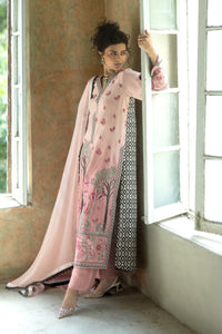 Zainab Chottani | Summer Edition 26 | Blush Serenade Long Shirt by Zainab Chottani - Designer Dress  - Type : Ladies Clothes - Available at Libayah - 100% Original 