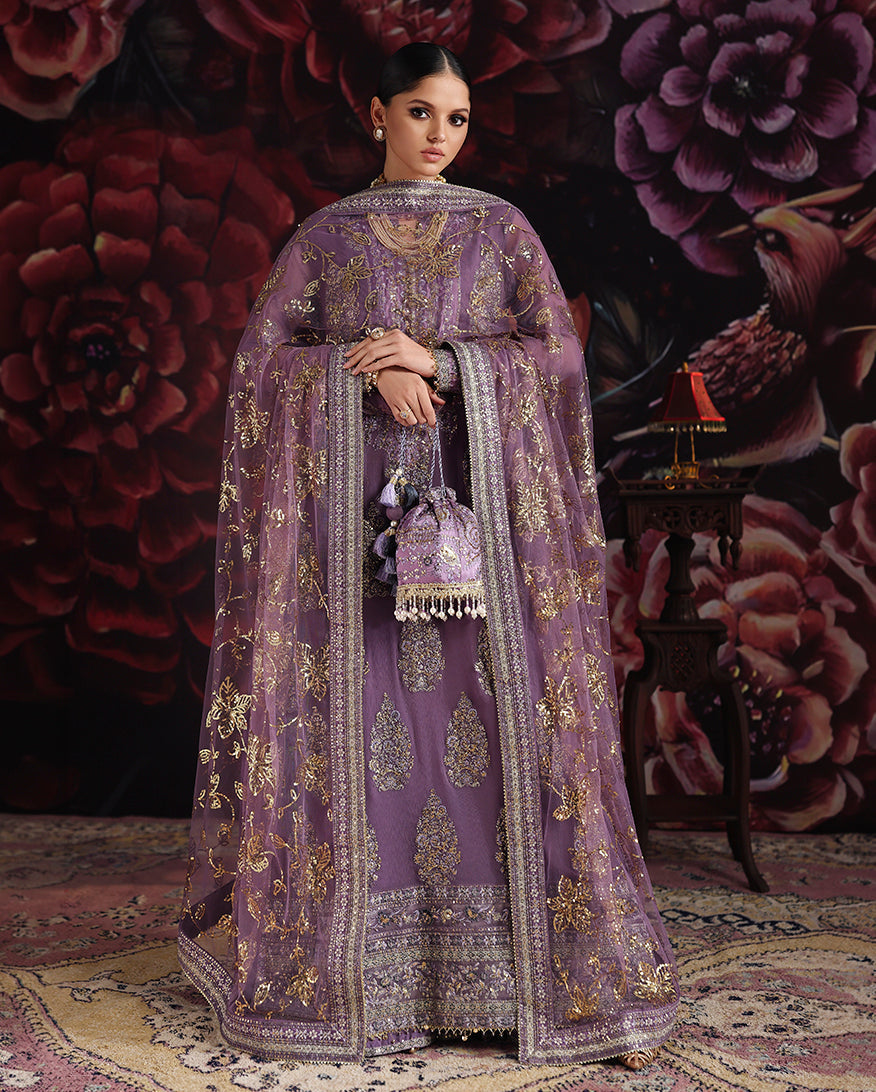 Roheenaz | Royale Eternel Chiffon Edit | Blush Whisper by Roheenaz - Designer Dress  - Type : Ladies Clothes - Available at Libayah - 100% Original 