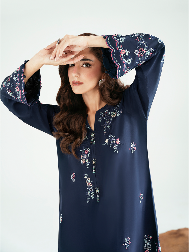 Afrozeh | Basic Pret 26 RTW | NACRE by Afrozeh - Designer Dress  - Type : Ladies Clothes - Available at Libayah - 100% Original 