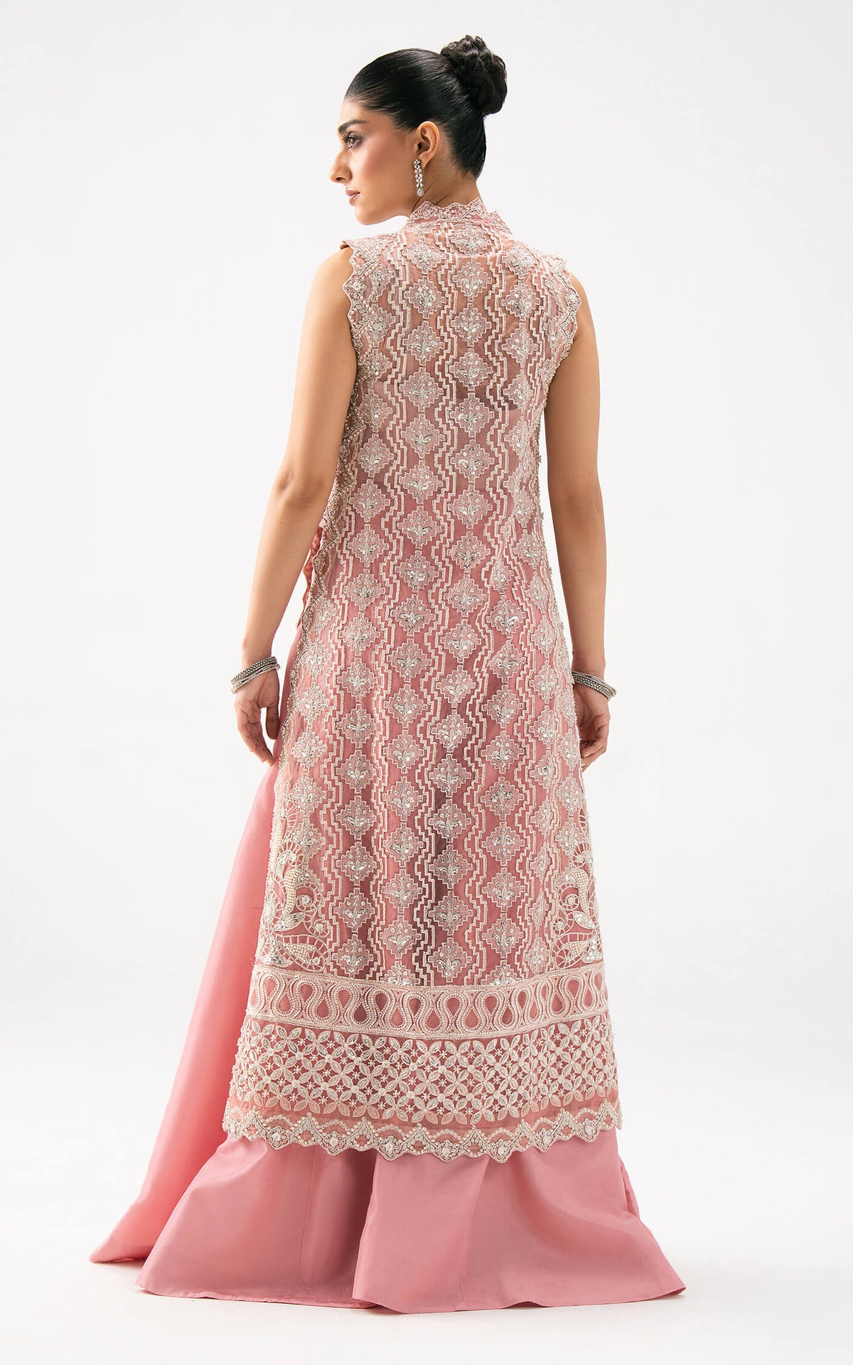 Asifa and Nabeel | Lyle Luxury Formals 25 | Blush Reverie Ensemble by Asifa and Nabeel - Designer Dress  - Type : Ladies Clothes - Available at Libayah - 100% Original 