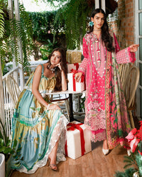 Mushq | Amoi Luxury Lawn | Blushing Rose - by Libayah - Registered Vendor of : Mushq - 100% Original Designer Dress