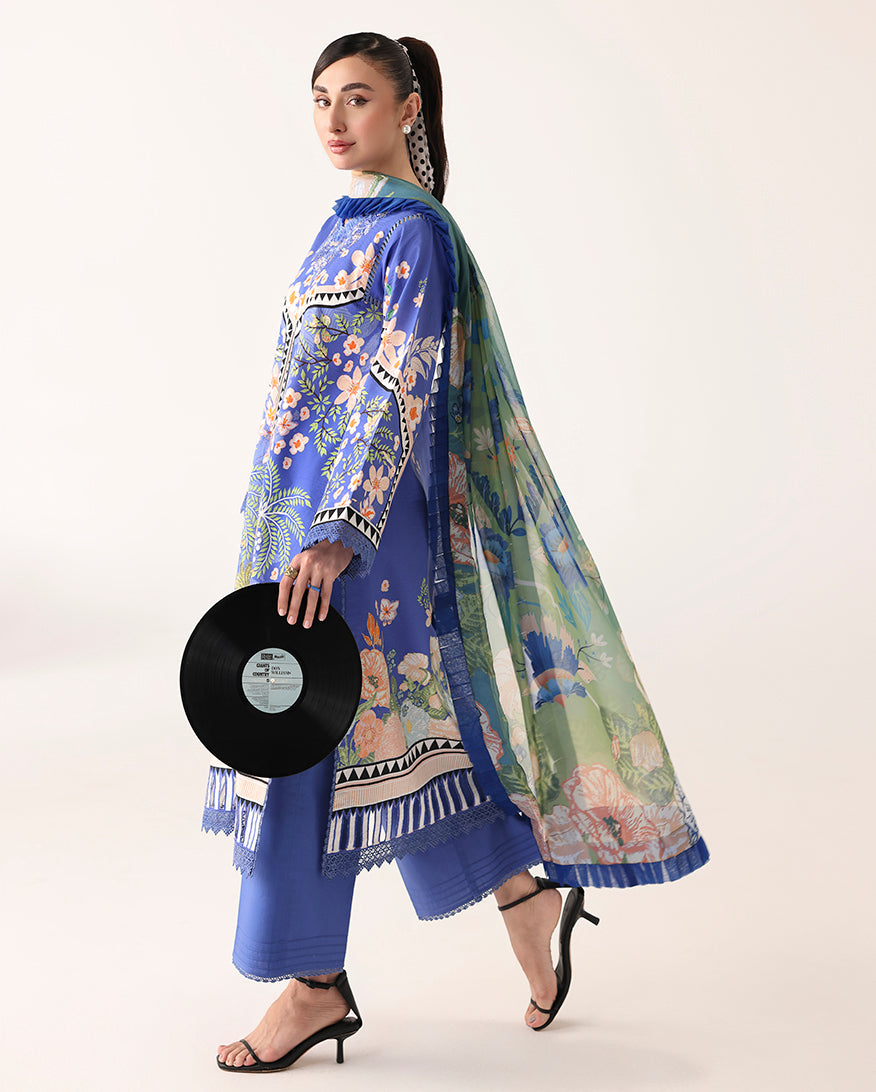 Roheenaz | Rosette Lawn | Breeze of Dawn - Designer Dress - Type : Ladies Clothes - Available at Libayah - 100% Original