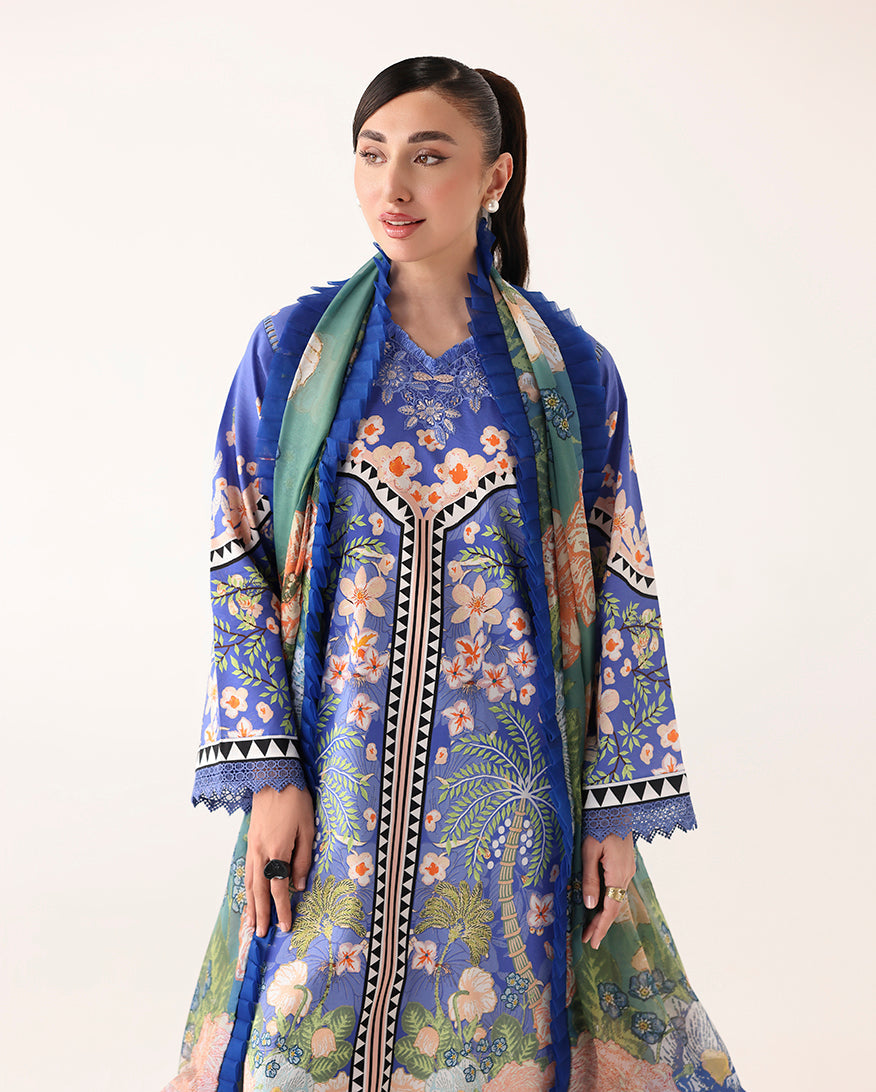 Roheenaz | Rosette Lawn | Breeze of Dawn - Designer Dress - Type : Ladies Clothes - Available at Libayah - 100% Original