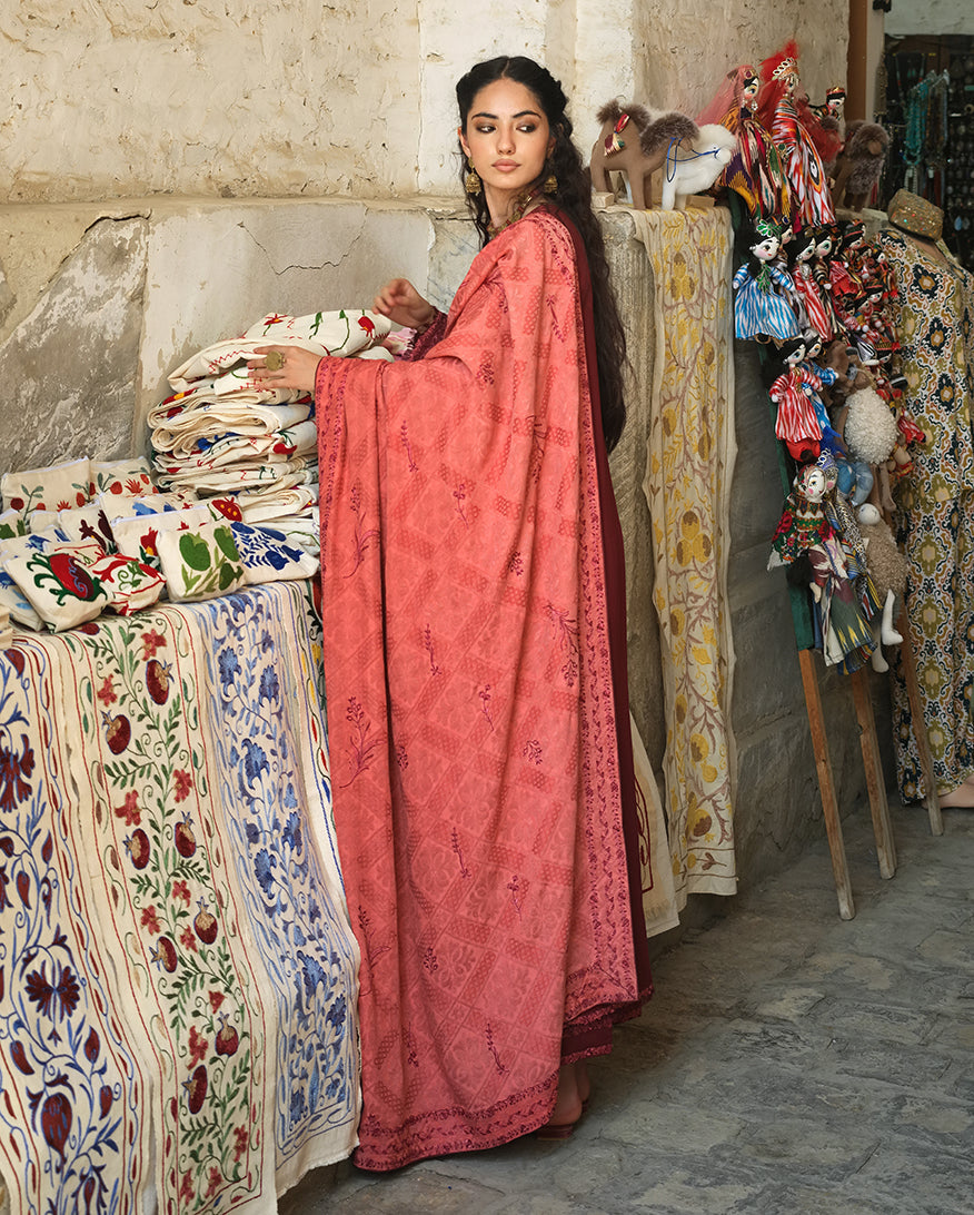 Mushq | Bukhara Winter Edit | Bukhara Bloom by Mushq - Designer Dress  - Type : Ladies Clothes - Available at Libayah - 100% Original 
