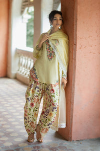 Zainab Chottani | Summer Edition 26 | Butter Fleur by Zainab Chottani - Designer Dress  - Type : Ladies Clothes - Available at Libayah - 100% Original 