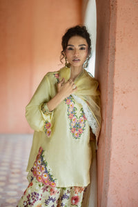 Zainab Chottani | Summer Edition 26 | Butter Fleur by Zainab Chottani - Designer Dress  - Type : Ladies Clothes - Available at Libayah - 100% Original 