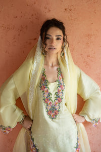 Zainab Chottani | Summer Edition 26 | Butter Fleur by Zainab Chottani - Designer Dress  - Type : Ladies Clothes - Available at Libayah - 100% Original 