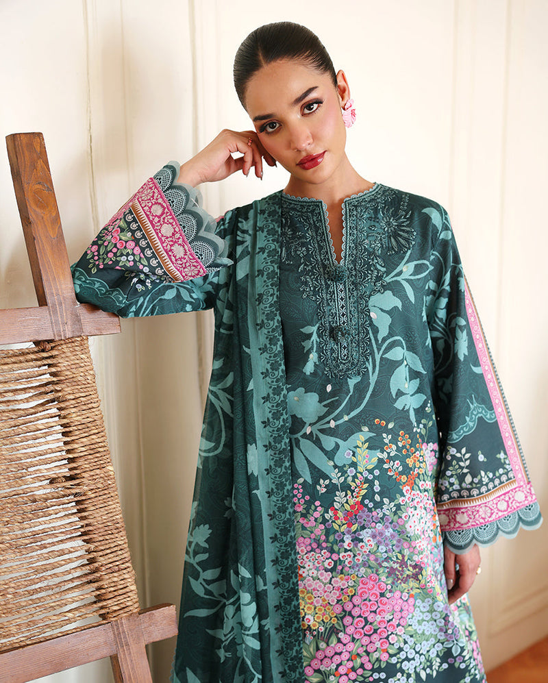 Roheenaz | Eclat Garden Printed Lawn | Buttercup Bloom by Roheenaz - Designer Dress  - Type : Ladies Clothes - Available at Libayah - 100% Original 