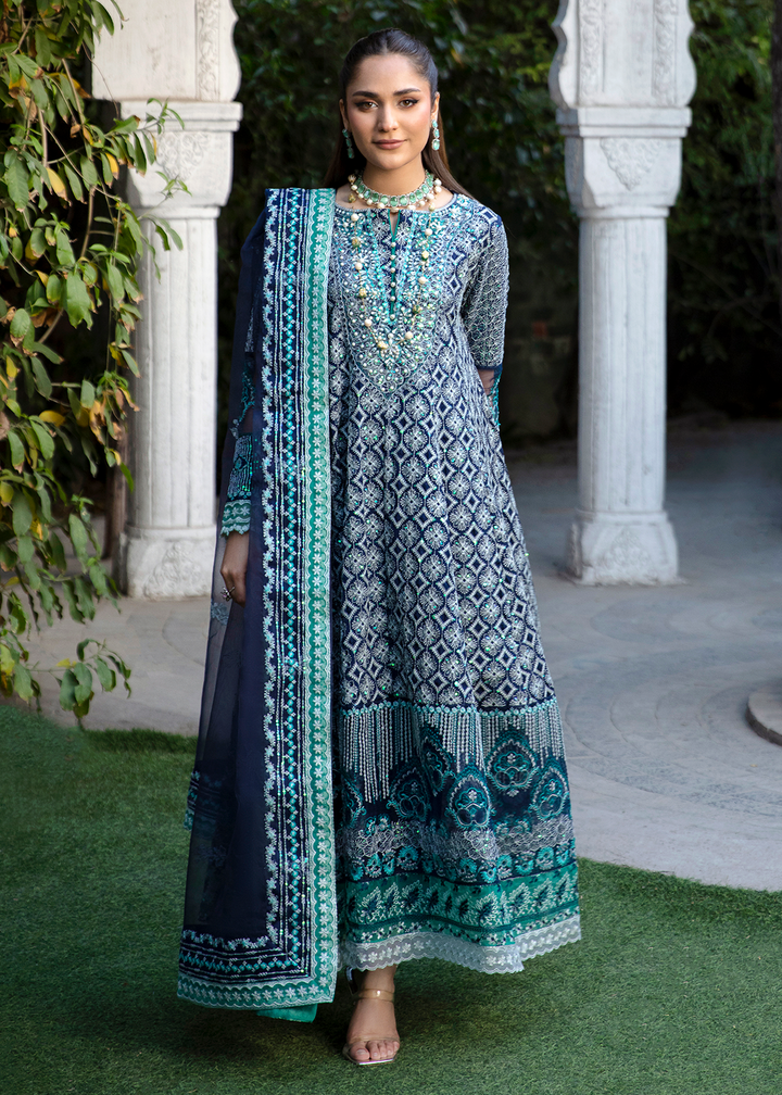 Maria Osama Khan | Rang e Noor Eid Edit | Nargis-Navy Blue
