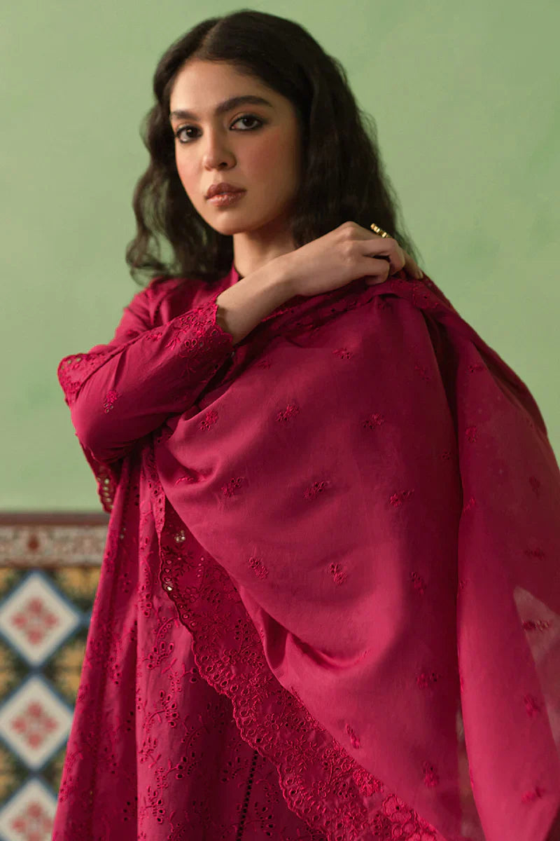 Cross Stitch | Chikankari Lawn | CERISE LOFT
