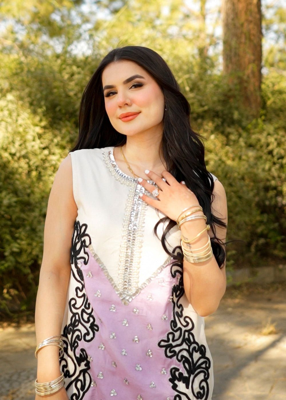 Fozia Khalid | Dilkash Festive Wear 25 | nooreh by Fozia Khalid - Designer Dress  - Type : Ladies Clothes - Available at Libayah - 100% Original 