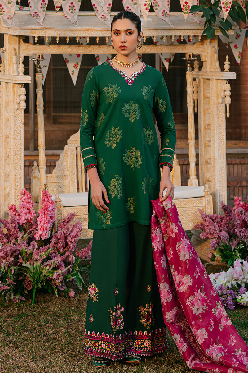 Cross Stitch | Eid Lawn 24 | OPULENT GREEN