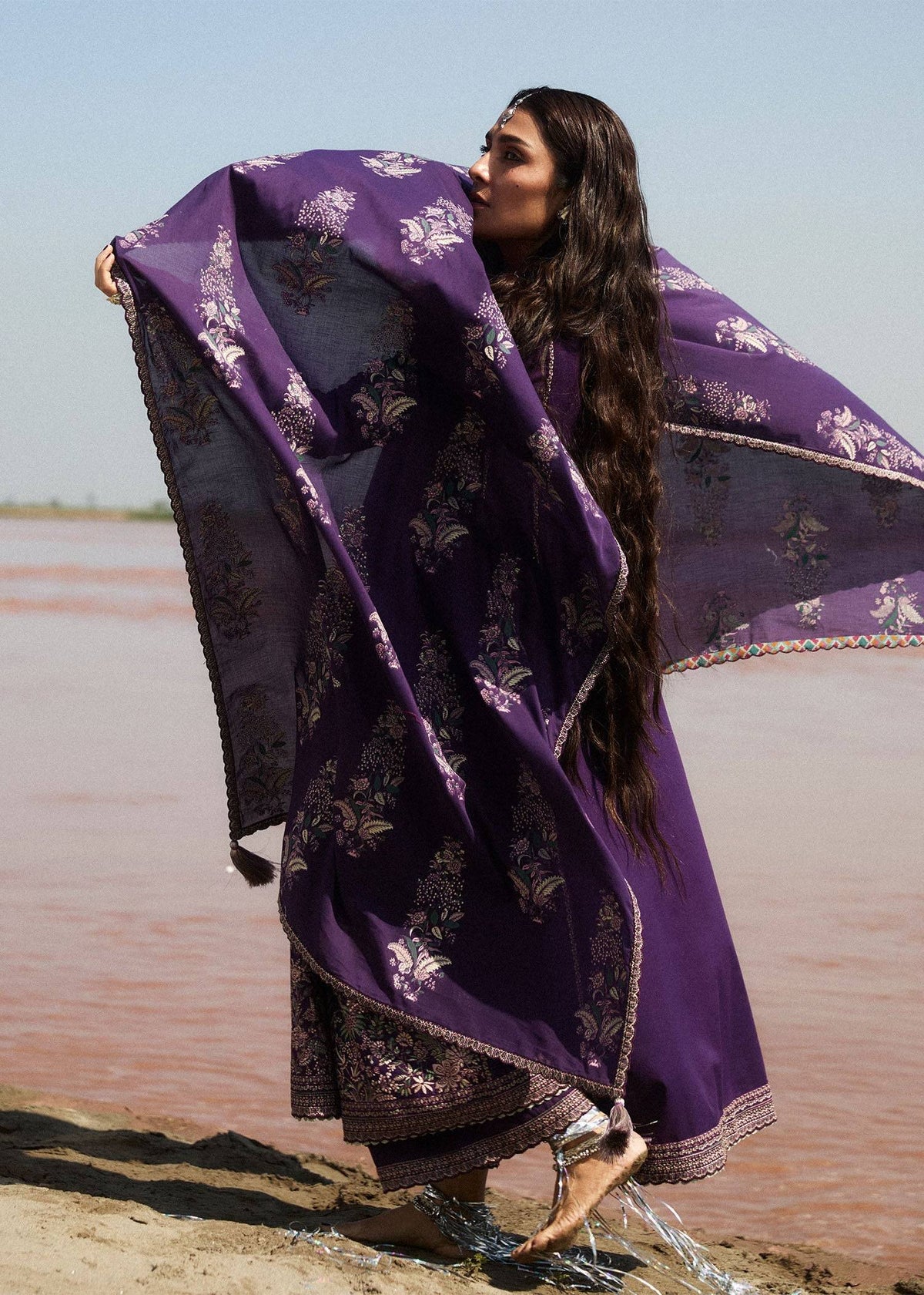 Hussain Rehar | Surkh Eid Pret'25 | Gulistaan by Hussain Rehar - Designer Dress  - Type : Ladies Clothes - Available at Libayah - 100% Original 