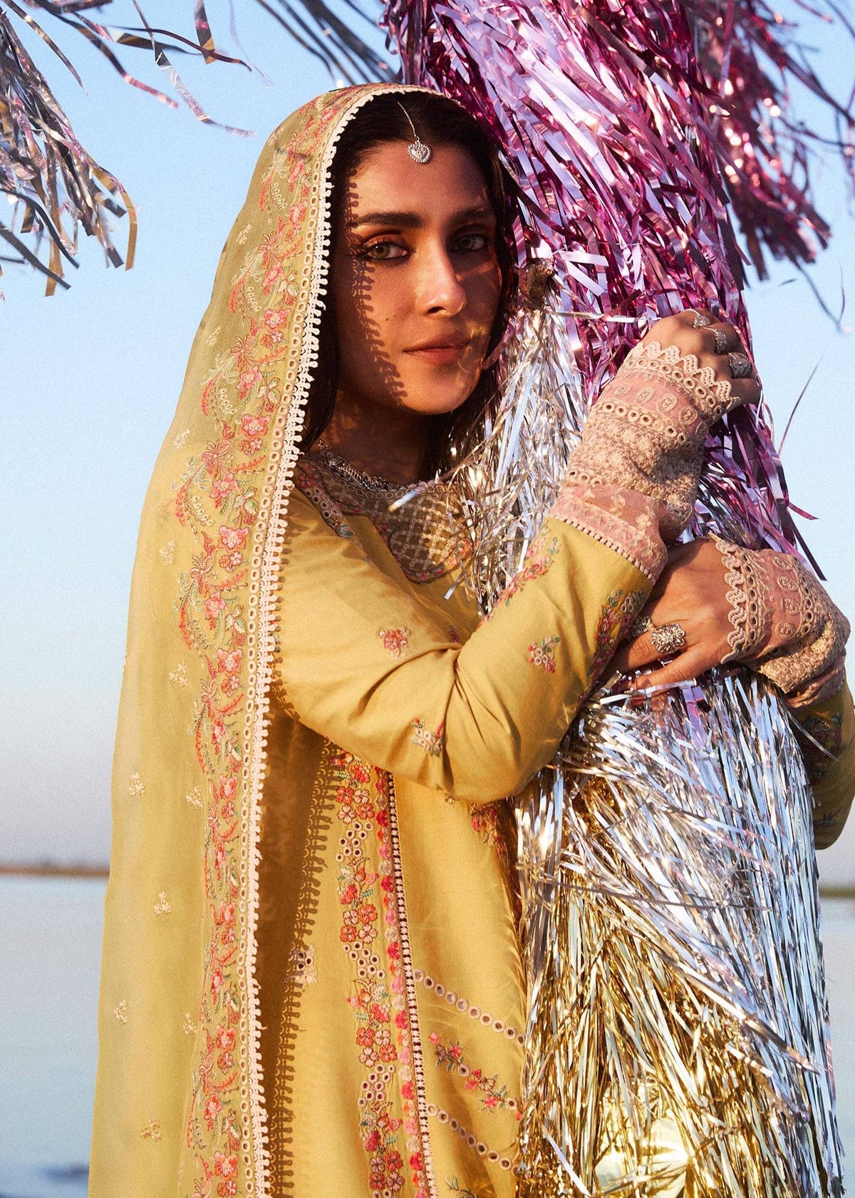 Hussain Rehar | Surkh Eid Pret'25 | Soana by Hussain Rehar - Designer Dress  - Type : Ladies Clothes - Available at Libayah - 100% Original 