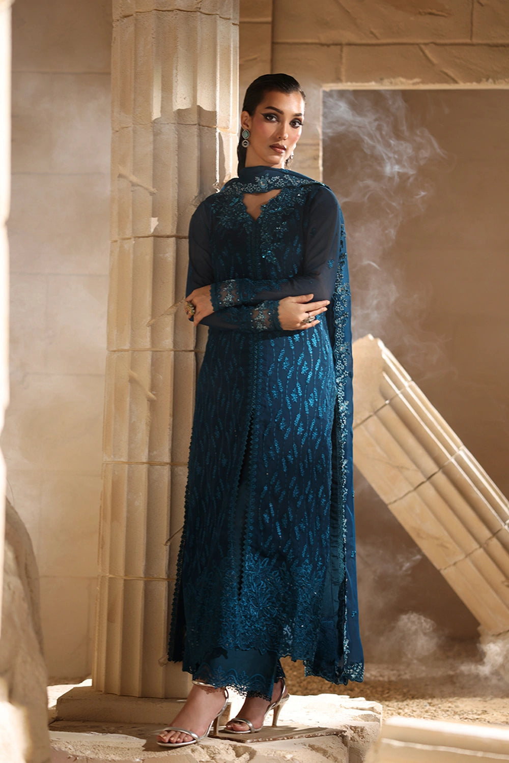 Azure | Luxe Formals | Celeste by Azure - Designer Dress - Type : Ladies Clothes - Available at Libayah - 100% Original 