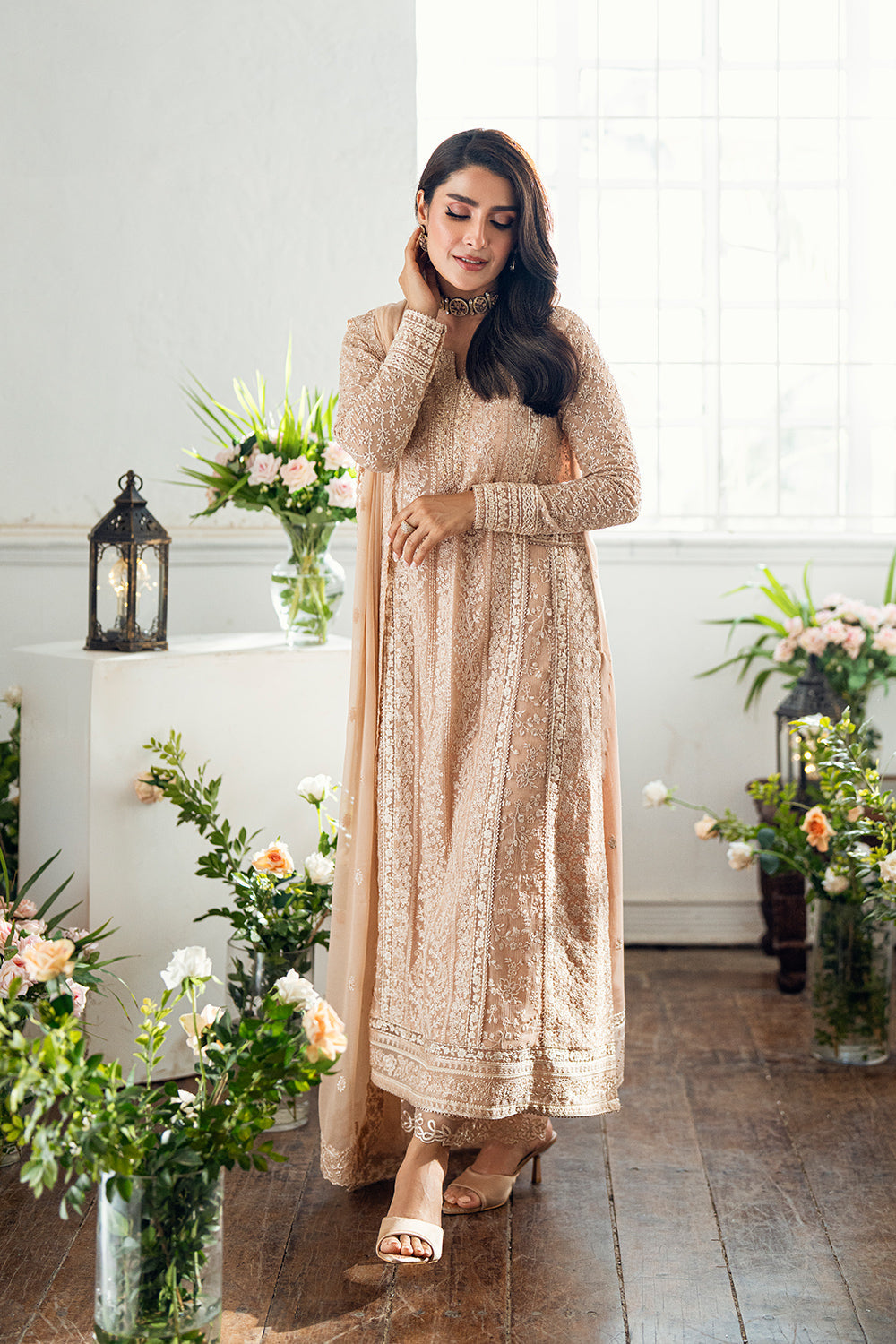 Azure | Vogue Formals | Celestial Cream by Azure - Designer Dress - Type: Ladies Clothes - Available at Libayah - 100% Original