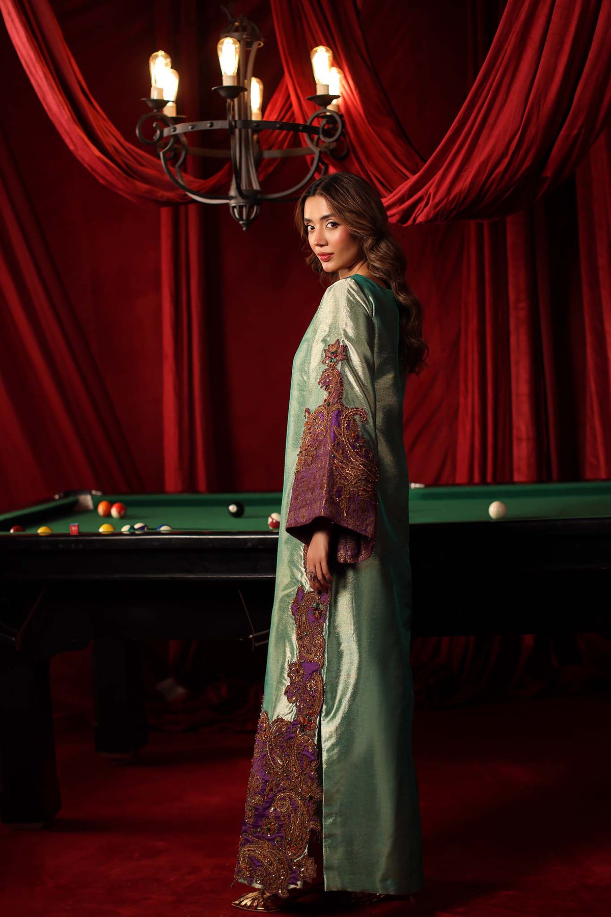 Musferah Saad | The Elite Club | Celina by Musferah Saad - Designer Dress  - Type : Ladies Clothes - Available at Libayah - 100% Original 