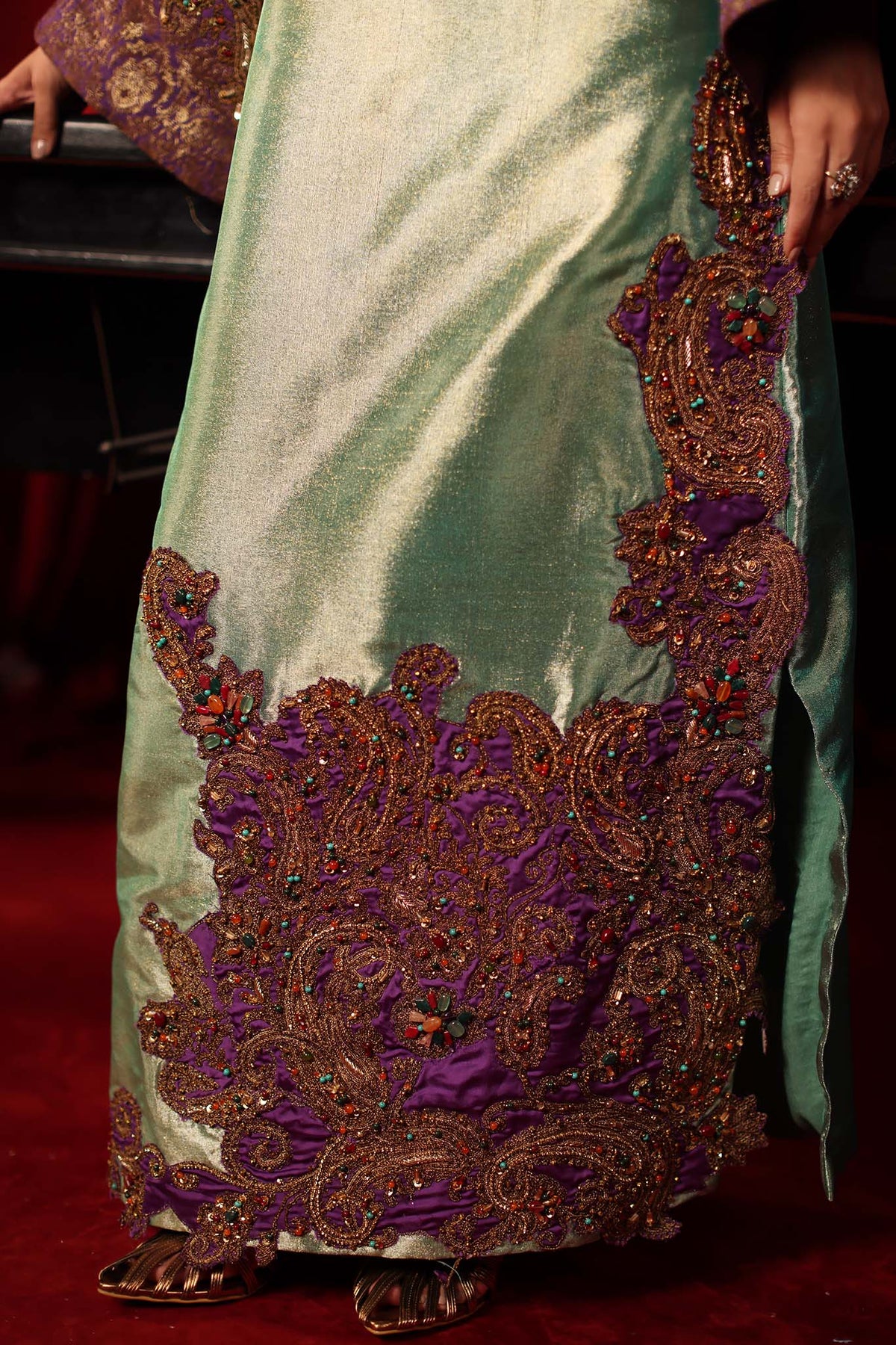 Musferah Saad | The Elite Club | Celina by Musferah Saad - Designer Dress  - Type : Ladies Clothes - Available at Libayah - 100% Original 