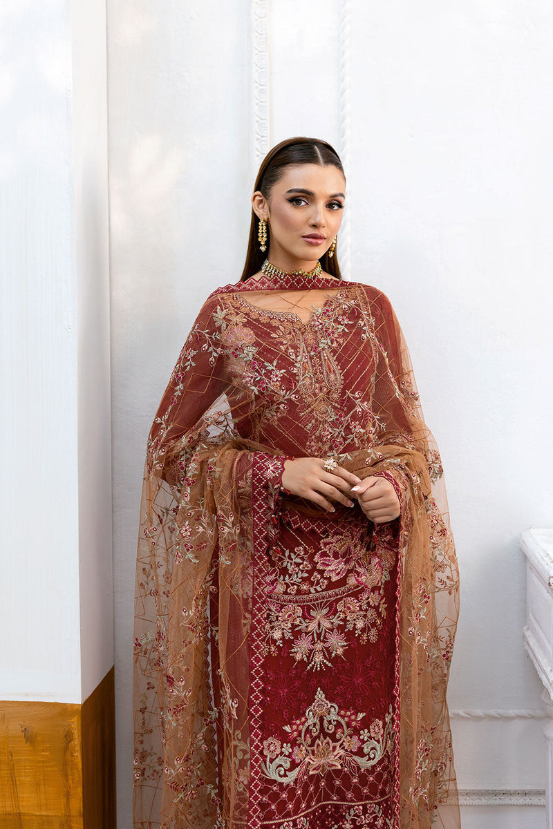 Ramsha | Chevron Chiffon Collection | A-1010 by Ramsha - Designer Dress - Type: Ladies Clothes - Available at Libayah - 100% Original